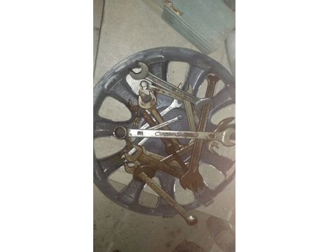 İş Makineleri, Tamirhane, Servis El Aletleri, Satılık 2. El Kullanılmış Eski Anahtarlar
