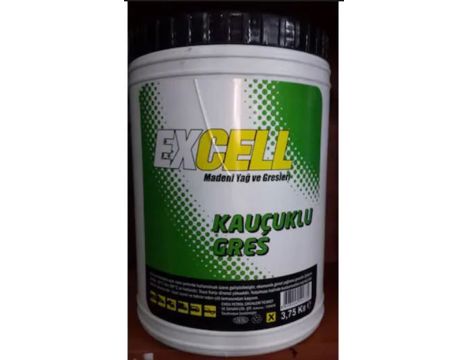 İş Makineleri, Tamirhane, Servis El Aletleri, Kauçuklu Gres 3,75 Kg