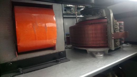 150 kva bakır.otomatik dijital. Korumali Regülatör, yükseltici,trafo, İş Makineleri : 150kva servo kontrolü tam otomatik bakı