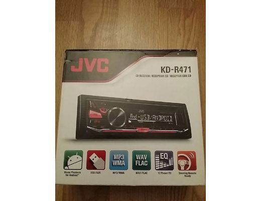 Jvc Jvc Kd-R471 Android Telefon Destekli Jvc Android Usb Mp3 Jvc, Sahibinden Sıfır Jvc Test Amaçlı Denendi, Jvc Kd-R471 Andro