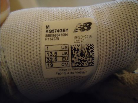Giyim Eşyası, Çocuk Giyim, 2 Yaş, New Balance 574 Çocuk Spor Ayakkabı