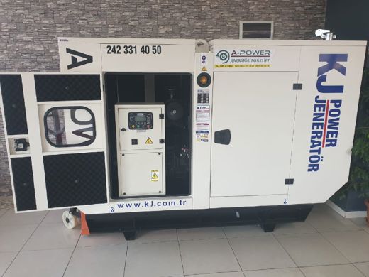 KJ POWER Kja 55 Kva 55 Kva Jeneratör İş Makineleri : 55  Kva Otomatik Jeneratör.