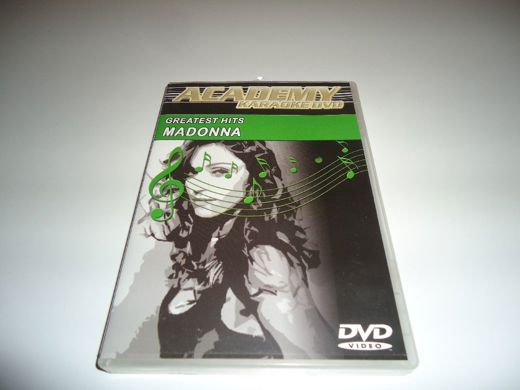 madonna karaoke, dvd, madonna karaoke dvd tertemiz