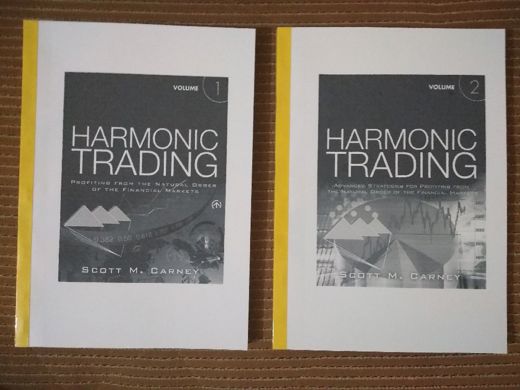 Kitap, Dergi : Harmonic trading 1-2 scott m . carney