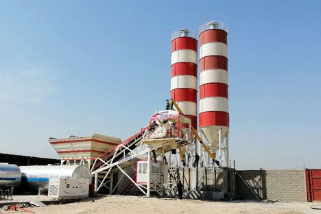 İş Makineleri, Beton Santralleri, Mesaş Mühendislik, Mesmob 100, 100 M3/H Mobil Beton Santrali-Sıfır