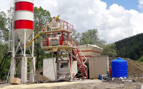 İş Makineleri, Beton Santralleri, Mesaş Mühendislik, Mesmob 100, 100 M3/H Mobil Beton Santrali-Sıfır