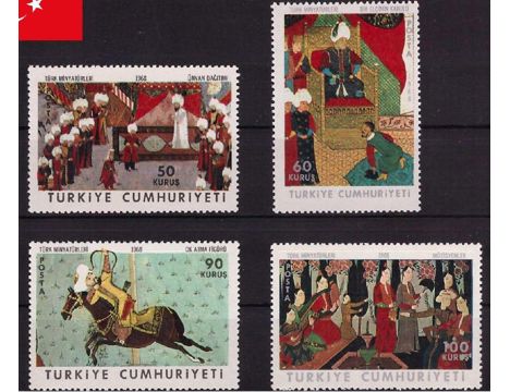 Koleksiyon, Pullar, 1968 Damgasız Minyatürler Serisi