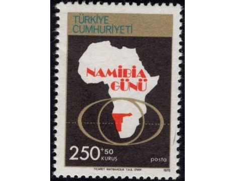 Koleksiyon, Pullar, 1975 Damgasız Namibia Günü Serisi