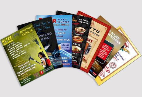 Diğerleri, Kategorisi Olmayan Her Şey, Firma Reklamlı El İlanı Broşür