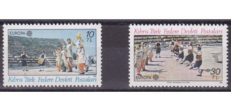 Koleksiyon, Pullar, K.T.F.D.1981 Damgasız Avrupa Cept Serisi