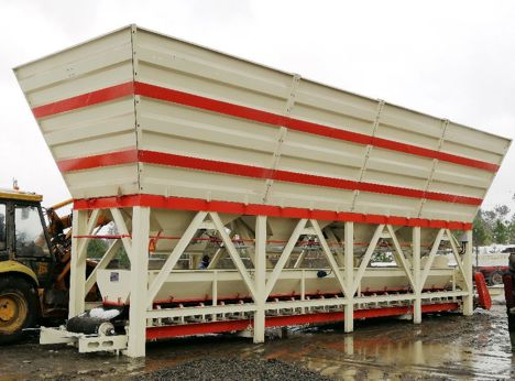 İş Makineleri, Beton Santralleri, Mesaş Mühendislik, 120 M3 Bunker, Mobil Beton Santrali, 120 M3 Bunker (Sıfır)