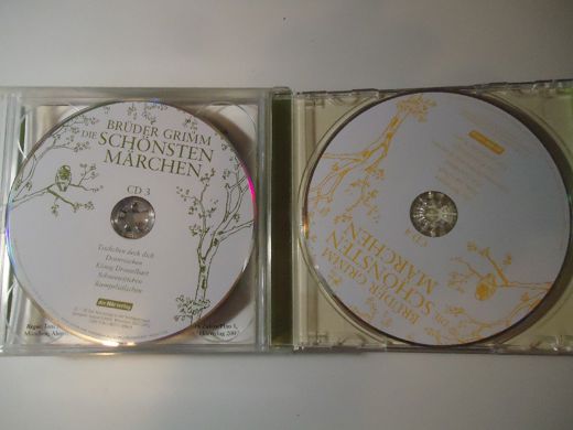 Die Schönsten Märchen Brüder Grimm Almanca Masal Cd'leri Kitap, Dergi : Brüder Grimm Die Schönsten Märchen 4 Cd's