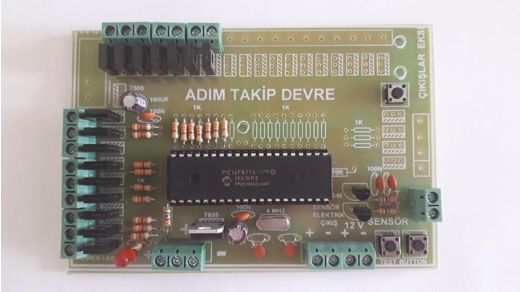 BASAMAK33 Adım33 Devre Elektronik Eşya : Adım Takip Devre