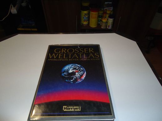 Grosser Weltatlas Atlas Grosser Weltatlas Tertemiz Sorunsuz