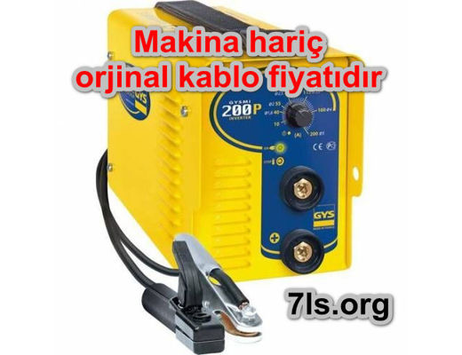 Sadece Kablosu Şase Pense Makina Hariç Makina Hariç Sadece Kablosu Şase Pense, Kaynak Kablosu kalınlık 16mm ve penseler, Maki