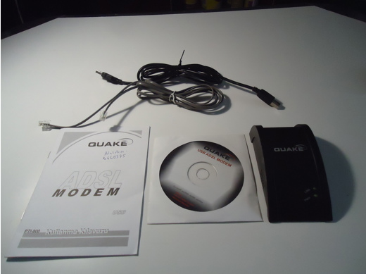 Quake Ptı 800 Adsl Modem Quake, Quake Usb Adsl Modem Sorunsuz, Ptı 800