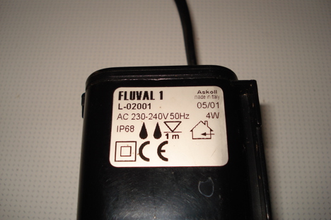 Evcil Hayvan, Akvaryum Malzemeleri, Fluval 1 İç Filtre Kullanılmış Temiz