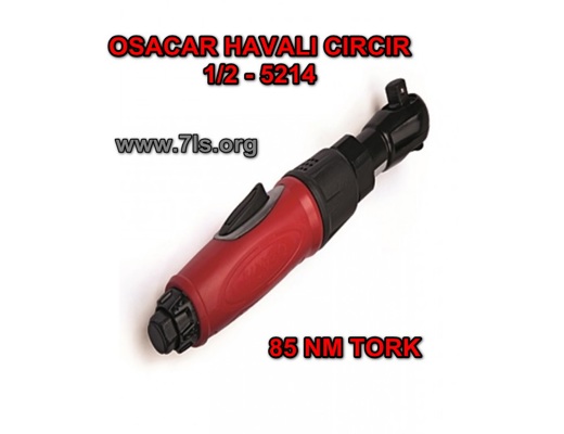 OSACAR HAVALI CIRCIR 1/2 - 5214 85 NM Osacar Havalı Cırcır 1/2 - 5214 85 Nm Osacar Havalı Cırcır 1/2 OSACAR HAVALI CIRCIR 1/2