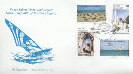 Koleksiyon, Pullar, K.K.T.C. 1995 Turizm Fdc