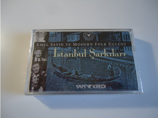 Emel Sayın İstanbul Şarkıları Kaset Emel Sayın ve Modern Folk Üçlüsü İstanbul Şarkı, İstanbul Şarkıları, Kaset