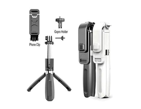 Cep Telefonu, Cep Telefonu Aksesuarları, Mini Telefon Tutucu Tripod Bluetooth