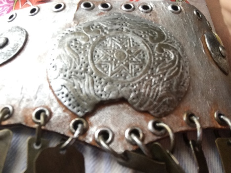 Giyim Eşyası, Kemer, Çanta, Cüzdan, Metal Süslü Deri Kemer
