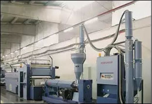 Starlinger 1998 Extruder Starlinger, Starex 1400 extruder iplik hattı, 1998