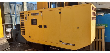 İş Makineleri, Jeneratör, 2015, Dizel Kabinli, 220 Kva Aksa Jenerator