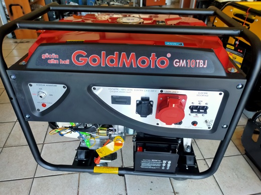 Goldmoto Benzinli Goldmoto, Sıfır Ürün Kampanyalı Sıfır 10 Kva 220 ve 380 Marş