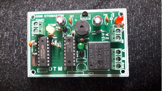 DTMF33 Devre DTMF33, Dtmf 1 Röle Gsm Kontrol