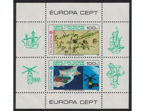 Koleksiyon, Pullar, K.K.T.C. 1983 Damgasız Avrupa Cept Bloku
