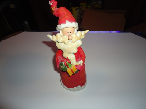 Ev, Bahçe Eşyaları, Diğer Dekorasyon Malzemeleri, Seramik Noel Baba Heykeli 26 Cm.