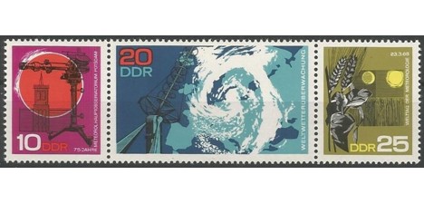 Koleksiyon, Pullar, Almanya (Doğu) 1968 Damgasız Postdam Gözlemevi’Nin