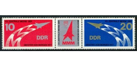 Koleksiyon, Pullar, Almanya (Doğu) 1977 Damgasız Merkez Craftsmenos Ge