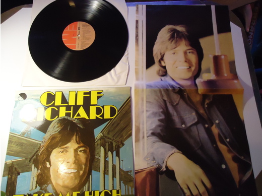 Cliff Richard Take me High Plak Cliff Richard Take me High Soundtrack Tertemiz, Plak