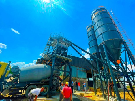 İş Makineleri, Beton Santralleri, Fabo, Turbomix-100 Mobil Beton Santrali