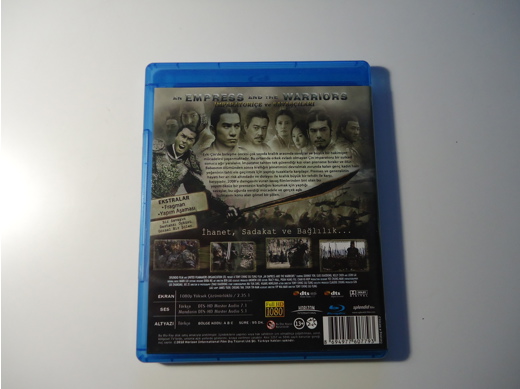 empress and the warriors, tony ching siutung, dier, mzik, film plak,cd, dvd empress and the warriors bluray sfr