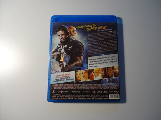 Gamer / Oyuncu Neveldine / Taylor Diğer Müzik, Film (Plak,Cd, Dvd) : Gamer / Oyuncu Gerard Butler Bluray Sıfır