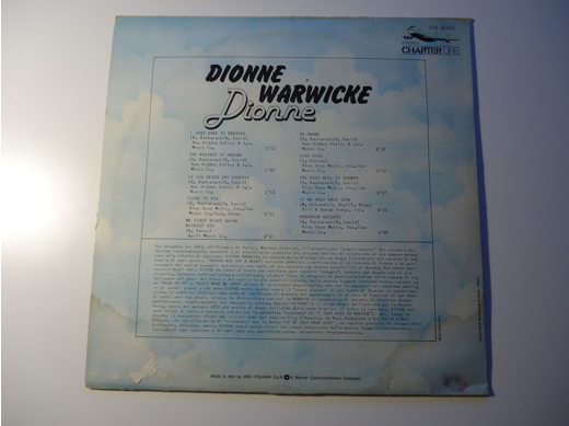 Dionne Warwick Dionne Plak Müzik, Film (Plak,Cd, Dvd) : Dionne Warwick - Dionne Lp Tertemiz