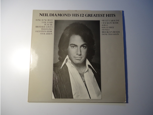 Neil Diamond His 12 Greatest Hits Plak Neil Diamond - His 12 Greatest Hits Lp Tertemiz, Plak