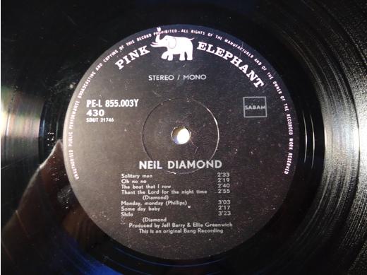 Neil Diamond Neil Diamond Plak Müzik, Film (Plak,Cd, Dvd) : Neil Diamond - Neil Diamond Lp Tertemiz