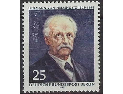 Koleksiyon, Pullar, Almanya (Berlin) 1971 Damgasız Bilim Adamı Herman