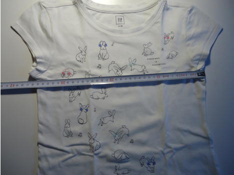 Giyim Eşyası, Çocuk Giyim, 2 Yaş, Gap Kids Kız Çocuk T-Shirt 8 Yaş Sorunsuz