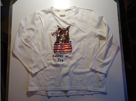 Giyim Eşyası, Çocuk Giyim, 2 Yaş, Kız Çocuk Sweatshirt, Zara Kids Sweatshirt Pullu 8 Yaş Tertemiz