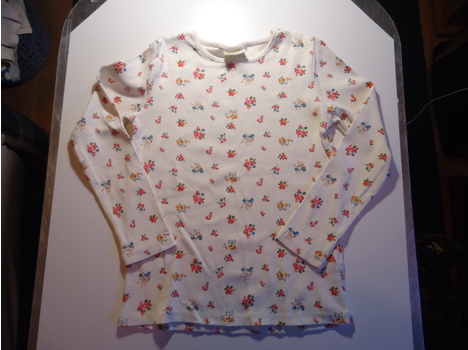 Giyim Eşyası, Çocuk Giyim, 2 Yaş, Kız Çocuk Sweatshirt, Lc Waikiki Kız Çocuk Sweat Çiçek Desenli Tertemiz