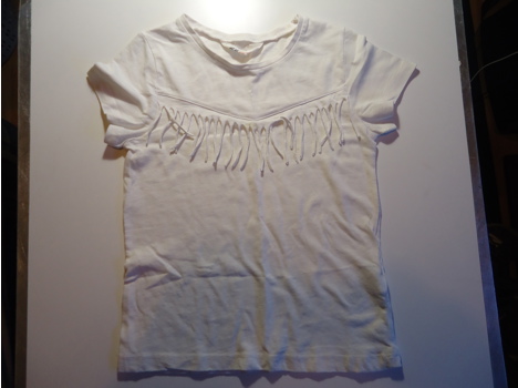 Giyim Eşyası, Çocuk Giyim, 2 Yaş, H&M Kız Çocuk T-Shirt 7-8 Yaş Temiz
