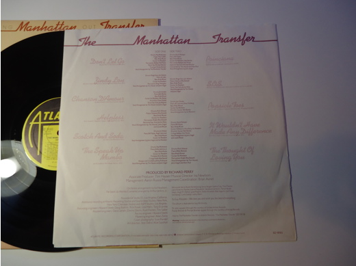 The Manhattan Transfer Coming Out Plak Müzik, Film (Plak,Cd, Dvd) : The Manhattan Transfer - Coming Out Lp Tertemiz