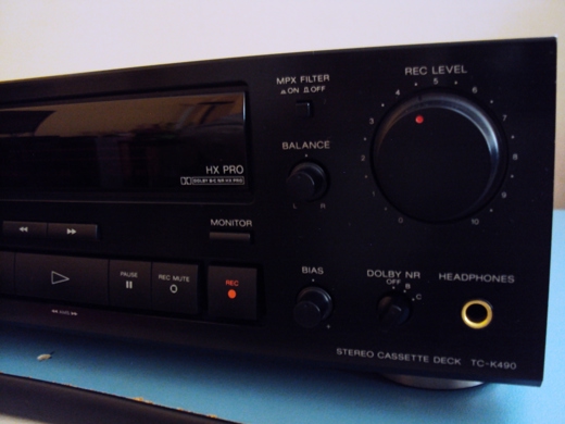 Sony Elektronik Eşya : Sony Tc-K490 Stereo Cassette Deck (1992)