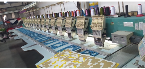 İş Makineleri, Nakış Makinaları, 2006, 15 Kafa Nakış Makinası, 40*80 Ebat 9 İğne 1000 Devir Melco