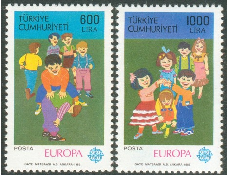 Koleksiyon, Pullar, 1989 Damgasız Avrupa Cept Serisi